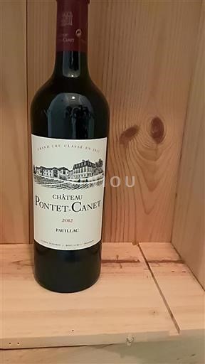 Bordeaux Pauillac Grand Cru Pontet-Canet 2012
