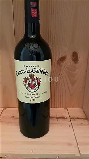 Bordeaux Saint-Émilion Grand Cru Premier Grand Cru Classé Canon-La-Gaffelière 2015