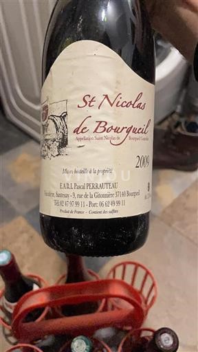 Valle della Loira Saint-Nicolas-De-Bourgueil E.A.R.L Pascal PERRAUTEAU 2009