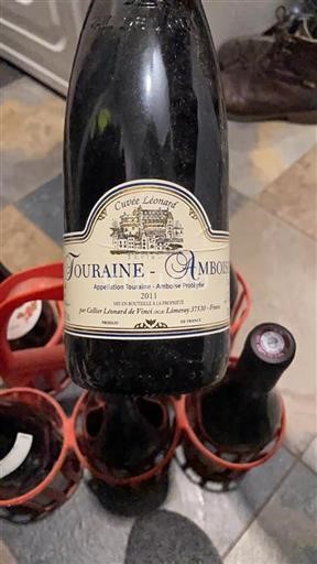 Vallée de la Loire Touraine-amboise Cellier Léonard de Vinci Léonard 2011