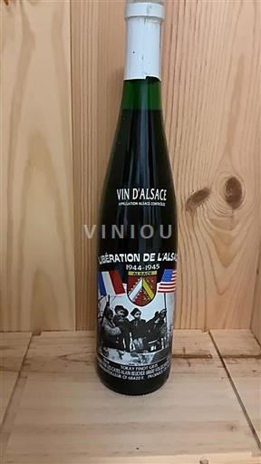 Alsace Les Caves Alain Belicher Libération de l’Alsace 1944-1945 Non-Vintage