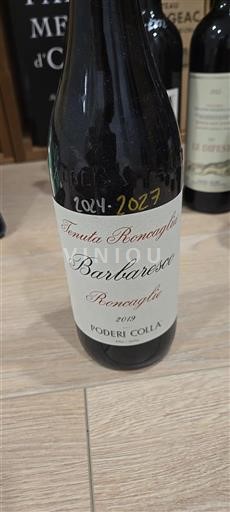 Piedmont Wines Barbaresco Poderi Colla Roncaglie 2019