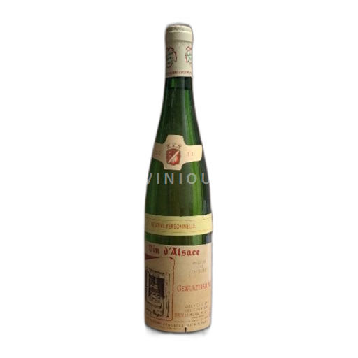 Alsace Grand Cru Réserve Personnelle 2011