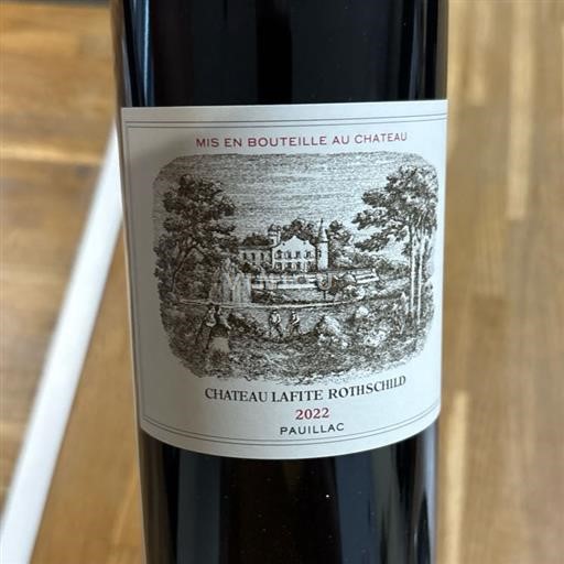 Bordeaux Pauillac Grand Cru Château Lafite Rothschild 2022