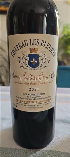 Bordeaux Saint-Émilion Grand Cru Château Les Bleuets 2021