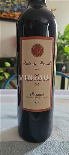 Languedoc Minervois Borie de Maurel Esprit d'Automne 2022