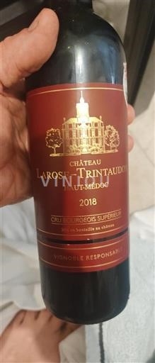 Bordeaux Haut-Médoc Cru Bourgeois Supérieur Château Larose-Trintaudon 2018