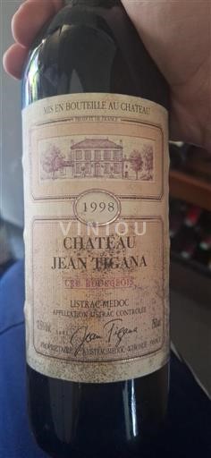 Bordeaux Listrac-Médoc Cru Bourgeois Château Jean Tigana 1998