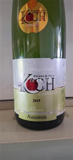 Alsace Grand Cru Domaine KOCH Pierre & Fils Cinelle 2019
