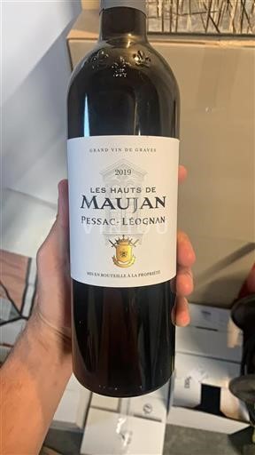 Bordeaux Pessac-Léognan Les Hauts de Maujan 2019