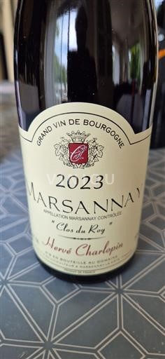 Bourgondië Marsannay Hervé Charlopin Clos du Roy 2023