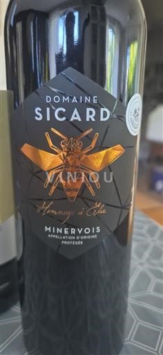 Languedoc Minervois Domaine Sicard Hommage à L’Été Niet-geïntegreerd