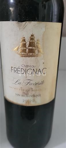 Bordeaux Blaye-Côtes-de-Bordeaux Château Frédignac La Favorite 2020