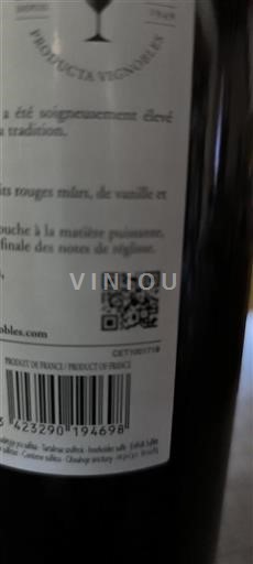 Bordeaux Médoc Producta Vignobles Senza annata