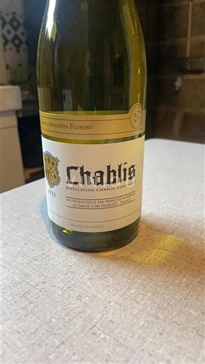 Bourgogne Chablis Cave Augustin Florent 2023