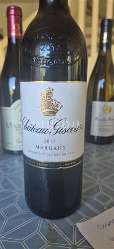 Bordeaux Margaux Grand Cru Château Giscours 2017