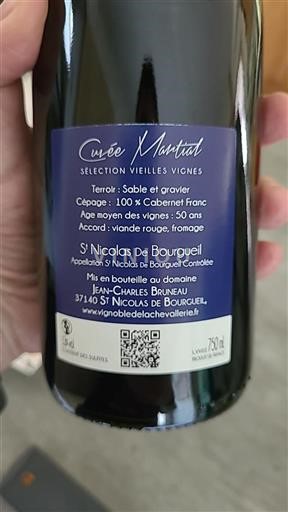 Vallée de la Loire Saint-Nicolas-De-Bourgueil Jean-Charles Bruneau Martial 2022