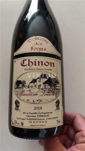 Loiretal Chinon Domaine Des Forges Manoir de Louis XI 2018