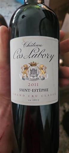 Bordeaux Saint-Estèphe Château Cos Labory 2011