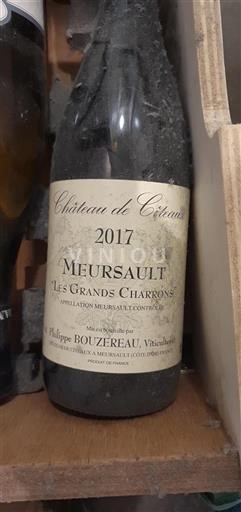 Burgundi Meursault Château Cîteaux Les Grands Charrons 2017