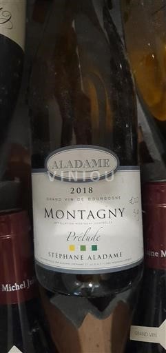 Borgogna Montagny Stéphane Aladame Prélude 2018
