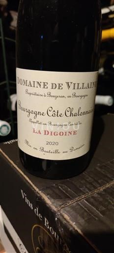 Bourgondië Bourgogne Côte Chalonnaise Domaine Villaine La Digoine 2020
