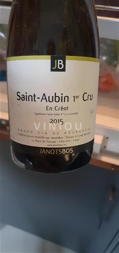 Borgogna Saint-Aubin Premier Cru JanotsBos En Créot 2015