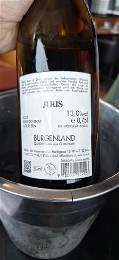 Burgenland Juris Alte Reben 2022
