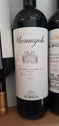 Vin Rouge sec Marangole Castello di Albola 2017 Italie Toscane Chianti Classico