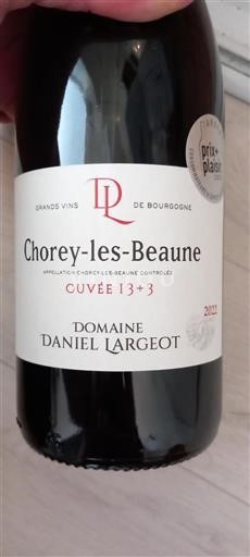 Borgogna Chorey-lès-Beaune Domaine Daniel Largeot 13+3 2022