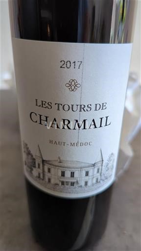 Burdeos Haut-Médoc Les Tours de Charmail 2017