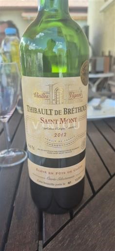 Sudoeste Saint-Mont Thibault de Bréthous Sélectionnée 2012