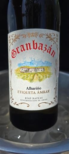 Vin Blanc sec Etiqueta Ámbar Granbazán 2023 Espagne Galice Rías Baixas