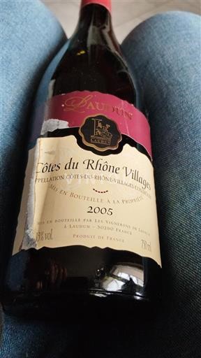 Vallée du Rhône Côtes-du-rhône-villages Les Vignerons de Laudun 2005