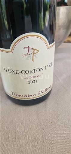 Bourgogne Aloxe-Corton Premier Cru Domaine Petitot La Coutière 2021