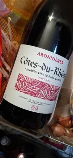 Rhône Valley Côtes-du-Rhône Aronnières 2022