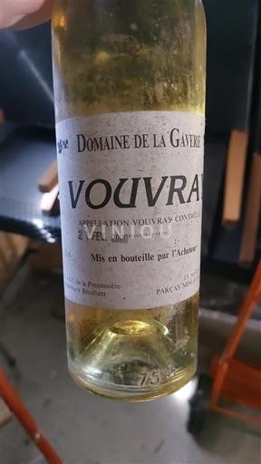 Valle della Loira Vouvray Domaine La Gaverie 2000