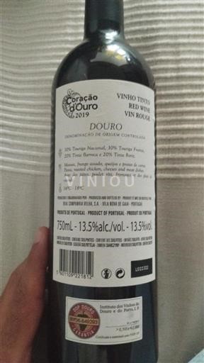 Portugalsko Douro Real Companhia Velha Coração d'Ouro 2019