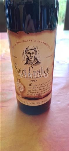 Bordeaux Saint-Émilion L'union de producteurs de St Emilion 1999