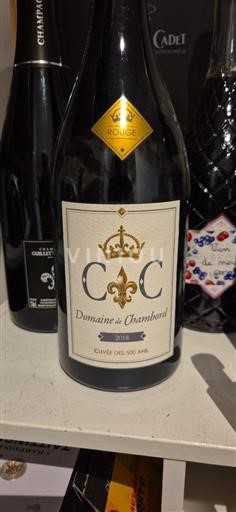 Valle del Loira No especificado Domaine Chambord des 500 Ans 2018