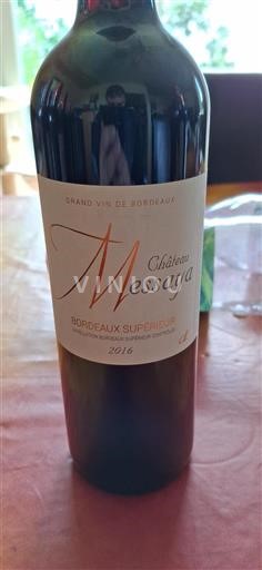 Bordeaux Bordeaux Supérieur Château Messaya 2016