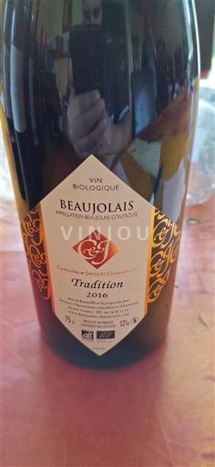 Beaujolais Caroline & Jacques Charmetant Tradition 2016