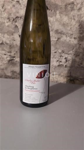 Elzas Alsace Grand Cru Grand Cru Charles Muller & Fils Altenberg de Bergbieten 2022