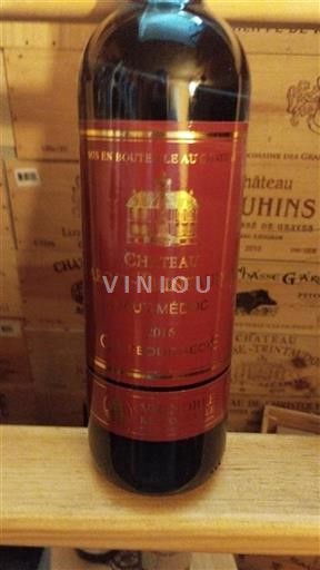 Burdeos Haut-Médoc Cru Bourgeois Château Arnauld-Trintaudon 2016