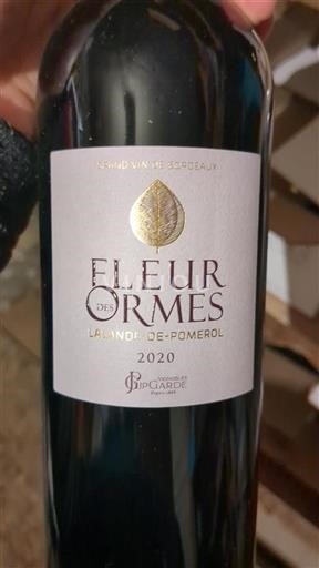 Burdeos Lalande-de-Pomerol Vignobles Wipgarde Fleur des Ormes 2020