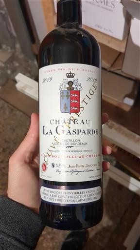 Bordeaux Castillon Côtes de Bordeaux Château La Gasparde Prestige 2019