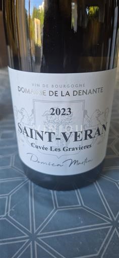 Burgundija Saint-Véran Domaine La Denante Les Gravieres 2023