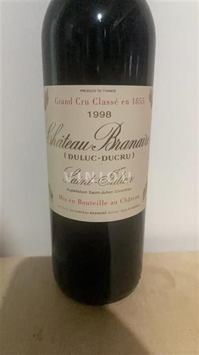 Bordeaux Saint-Julien Grand Cru Château Branaire (Duluc-Ducru) 1998