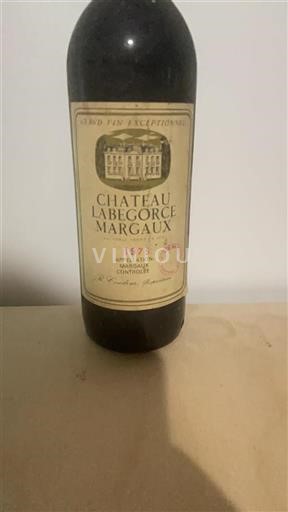 Bordeaux Margaux Labegorce 1975