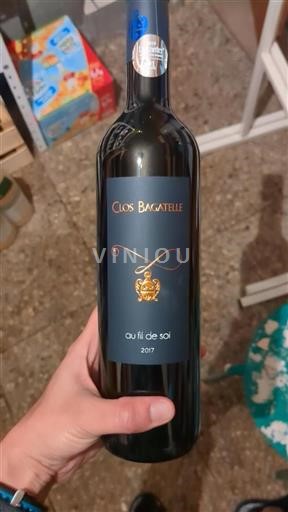 Languedoc Saint-Chinian Clos Bagatelle Au fil de soi 2017